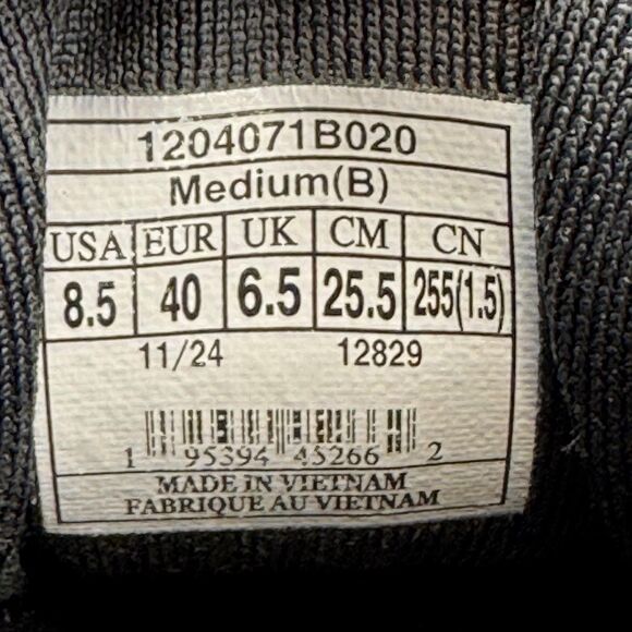 Brooks Ghost Shoes Womens Size 8.5 Black Running Athletic Sneakers 1204071B020 - Picture 9 of 10